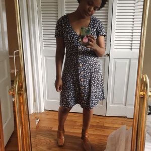 Vintage Floral Skater Dresss